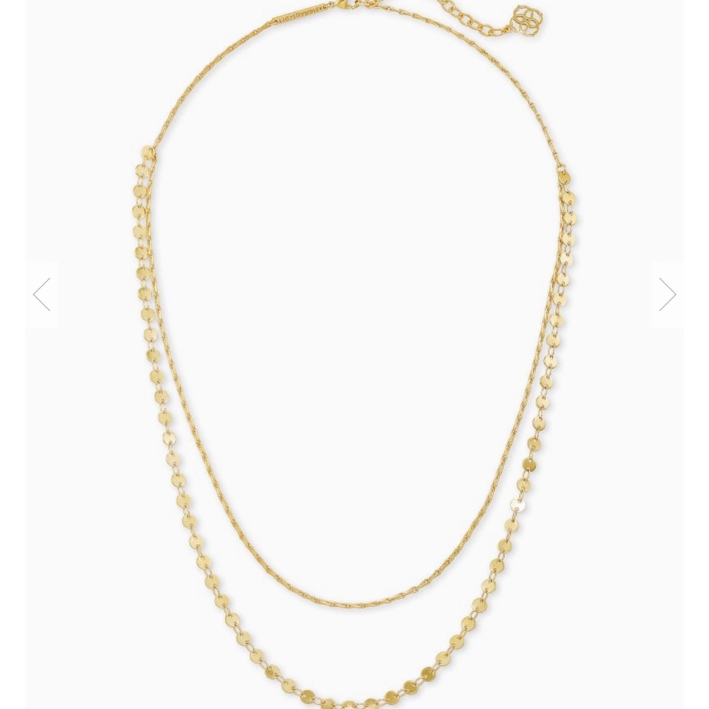 Sydney Multi Strand Necklace - Gold